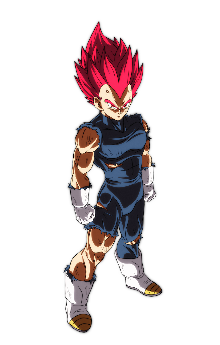 vegeta super saiyan dios